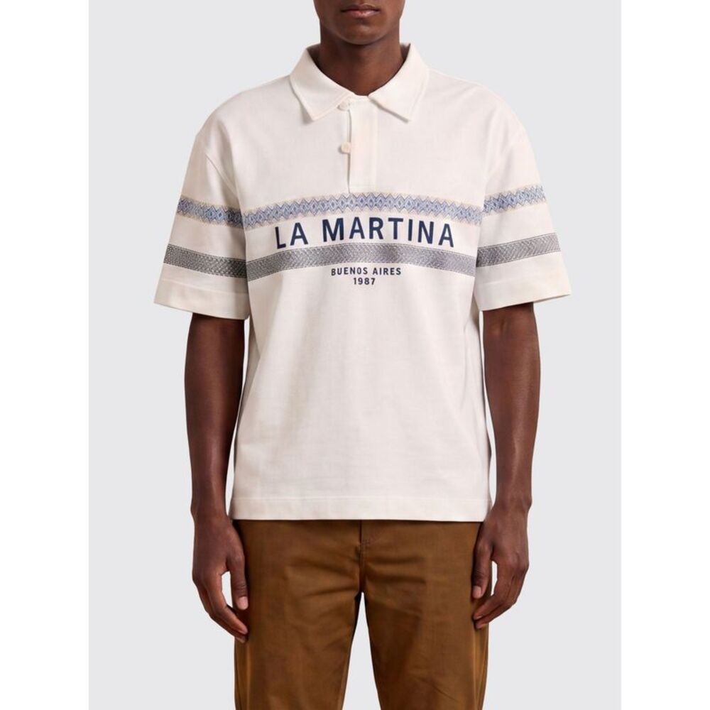 La Martina Men La Martina Cotton Polo With Logo
